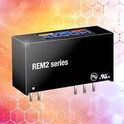 Medically certified 2W DC/DC converters save space in 8mm-wide SIP package